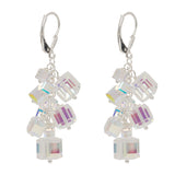 Abstract Cubes Charm Earrings